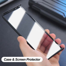 Samsung Galaxy Z Fold 6 Deer Pattern Gkk Original Glass Flip Case with S-Pen & Front Glass Protection
