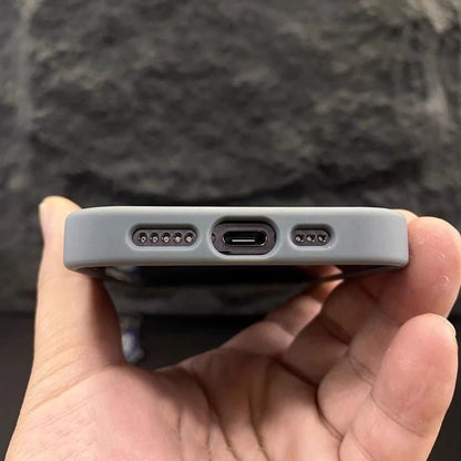 iPhone 16 Pro Semi Transparent Matte Frosted Case with Magsafe - Gray