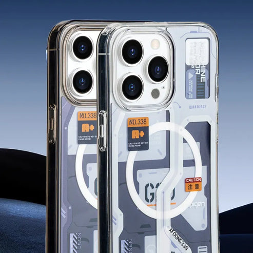 iPhone 15 Pro Ultra Hybrid G20 Machine Series MagSafe Case