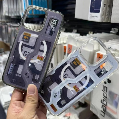 iPhone 15 Pro Ultra Hybrid G20 Machine Series MagSafe Case