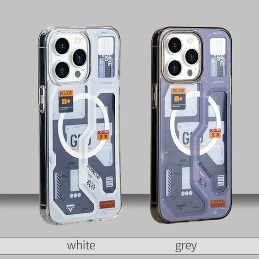 iPhone 15 Ultra Hybrid G20 Machine Series MagSafe Case
