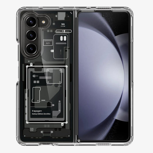 Samsung Galaxy Z Fold 5 Ultra Hybrid Back Cover Case (TPU + Poly Carbonate)