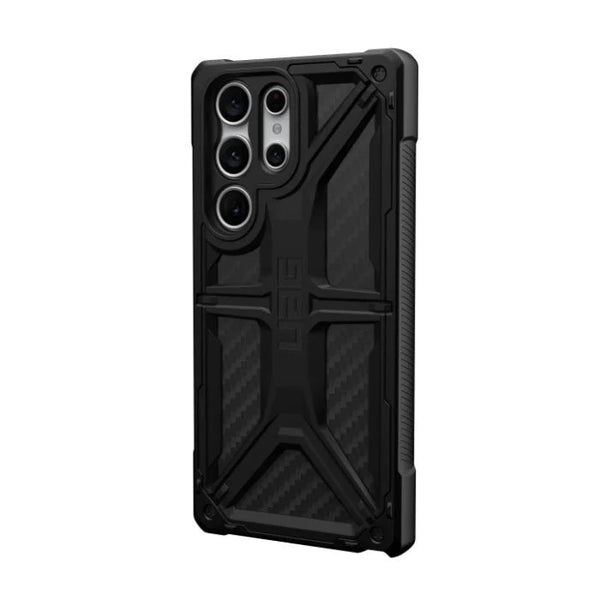 UAG Monarch Carbon Premium Protective Samsung Galaxy S23 Ultra Case-Black