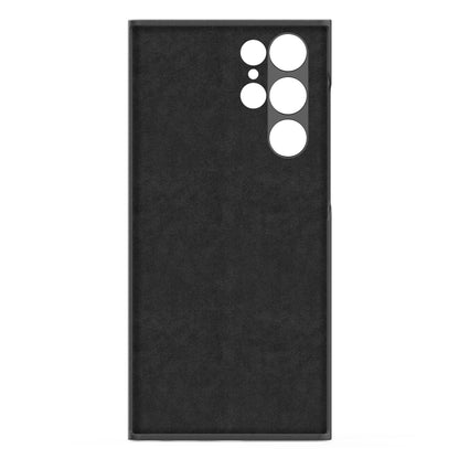 Samsung Galaxy S22 Ultra Leather Case Slim Profile - Black