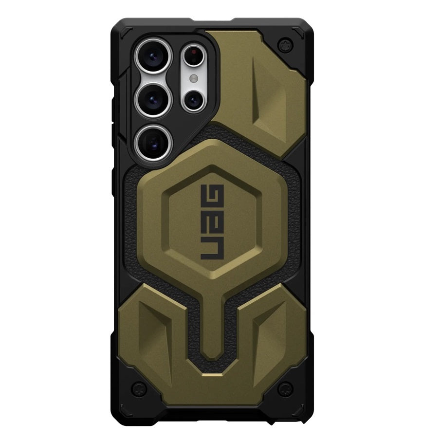 Samsung Galaxy S23 Ultra UAG Monarch Pro Rugged Heavy Duty MagSafe Case - Gold