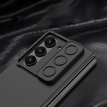 Galaxy Z Fold 5 Sliding Window Camera Protective Hard Shell Case - Black