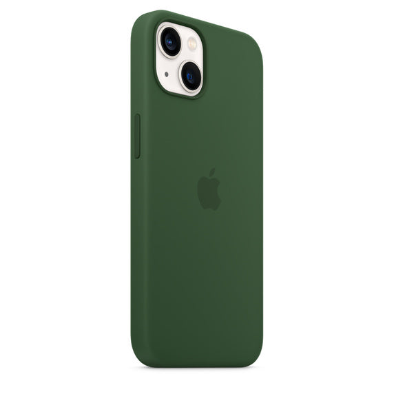 iPhone 13 Liquid Silicon Case with MagSafe - Green