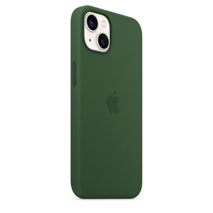 iPhone 13 Liquid Silicon Case with MagSafe - Green