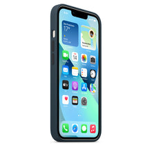 iPhone 13 Liquid Silicon Case with Inner Fabric - Grey