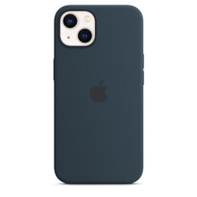 iPhone 13 Liquid Silicon Case with Inner Fabric - Grey