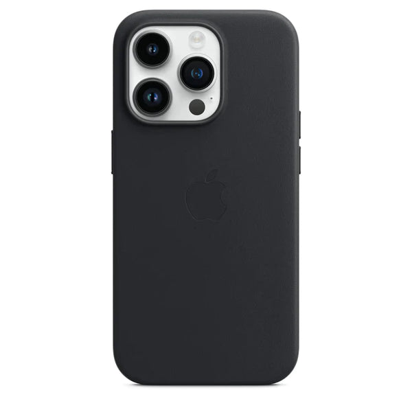 iPhone 13 Pro Max Leather Case - Black