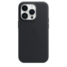 iPhone 13 Pro Max Leather Case - Black