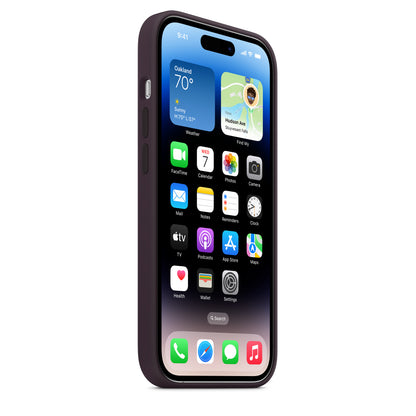 iPhone 13 Pro Max Liquid Silicon Case - Maroon