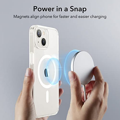iPhone 14 Hybrid Transparent MagSafe Back Cover